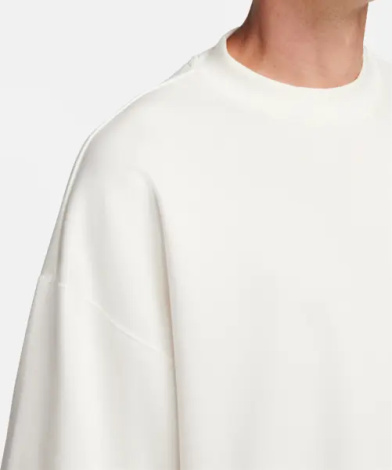 Футболка Nike SPORTSWEAR TECH FLEECE RE-IMAGINED OVERSIZED молочная FB8165-133