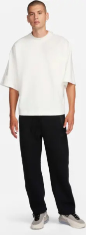Футболка Nike SPORTSWEAR TECH FLEECE RE-IMAGINED OVERSIZED молочная FB8165-133