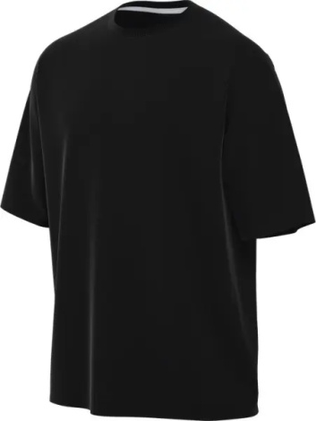 Футболка Nike SPORTSWEAR TECH FLEECE RE-IMAGINED OVERSIZED черная FB8165-010