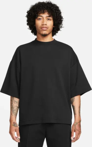 Футболка Nike SPORTSWEAR TECH FLEECE RE-IMAGINED OVERSIZED черная FB8165-010