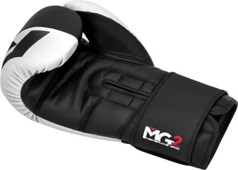 Рукавички боксерські RDX BOXING GLOVES REX F4 біло-чорні BGR-F4B