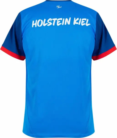 Футболка Puma HOLSTEIN KIEL (Хольштайн) домашняя сине-темно-сине-красная 946318-01