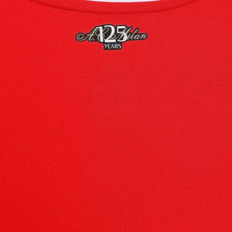 Футболка подростковая Puma AC MILAN 24/25 REPLICA (Милан) домашняя красно-черно-белая 774984-01