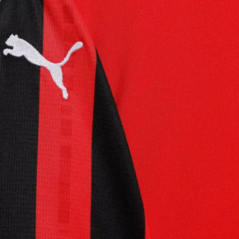 Футболка подростковая Puma AC MILAN 24/25 REPLICA (Милан) домашняя красно-черно-белая 774984-01