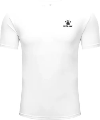 Футболка Kelme TRAINING II белая 7451TX1365.9100