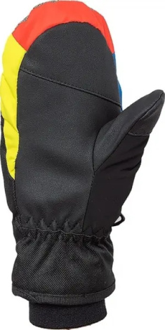 Перчатки детские CMP KIDS SKI MITTEN черно-серо-синие 6524824J-34BN