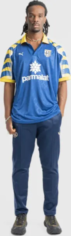 Футболка Puma X PARMA CALCIO (Парма Кальчо) сине-желтая 629943-46