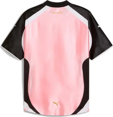 Футболка Puma X FC PALERMO (Палермо) светло-розово-черная 629541-60