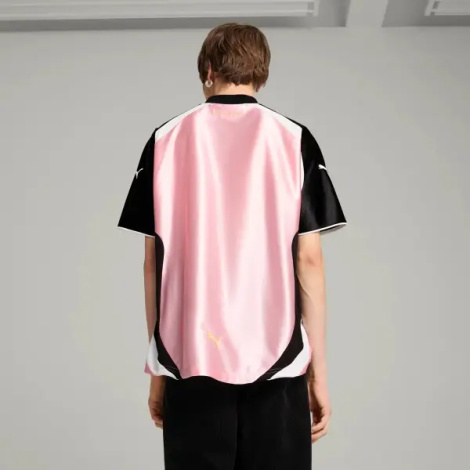 Футболка Puma X FC PALERMO (Палермо) светло-розово-черная 629541-60