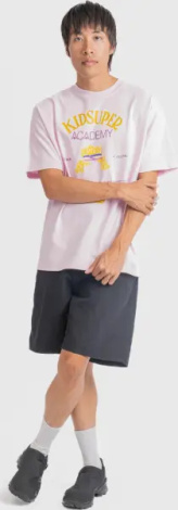 Футболка Puma X KIDSUPER GRAPHIC светло-розовая 626701-71