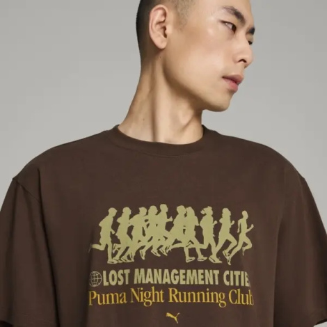 Футболка Puma X LMC коричневая 626563-65