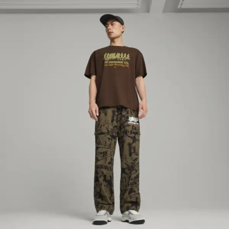 Футболка Puma X LMC коричневая 626563-65