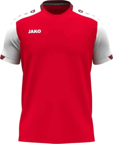 Футболка Jako DYNAMIC красно-белая 6170-114