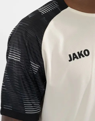 Футболка Jako SONIC кремово-черная 6126-35