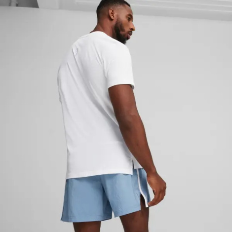 Футболка Puma RUN FASTER ICONS белая 525000-02