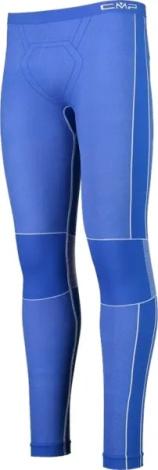 Термобелье штаны CMP MAN SEAMLESS LONG PANT синие 3Y97802-N913