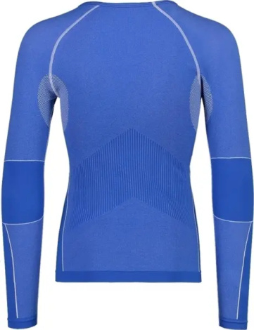 Термобелье футболка с длинным рукавом CMP MAN SEAMLESS SWEAT синяя 3Y97800-N913