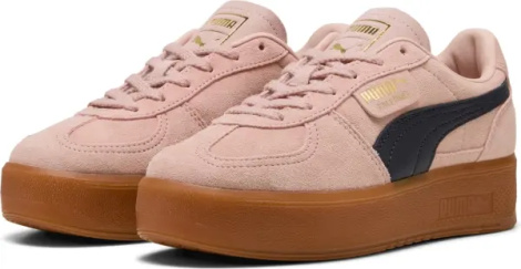 Кроссовки женские Puma PALERMO ELEVATA светло-розово-черные 399348-10