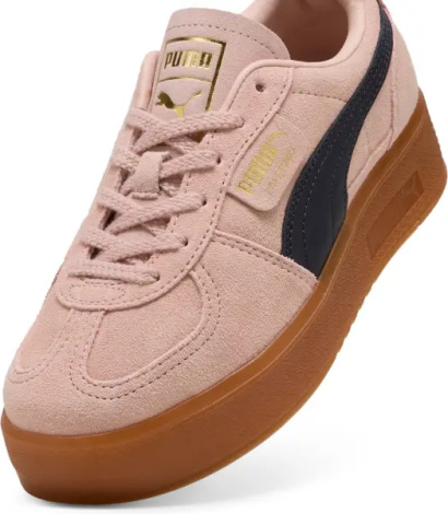 Кроссовки женские Puma PALERMO ELEVATA светло-розово-черные 399348-10