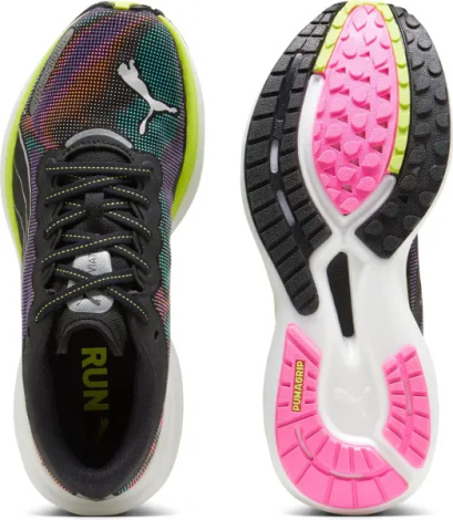 Кроссовки беговые женские Puma DEVIATE NITRO 2 PSYCHEDELIC разноцветные 380077-01