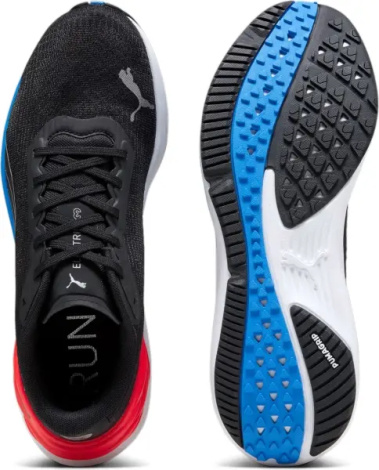 Кроссовки беговые Puma ELECTRIFY NITRO 3 черно-сине-красные 378455-04