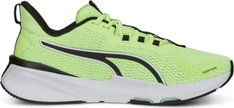 Кроссовки для тренировок Puma PWRFRAME 2 салатово-черные 377970-06