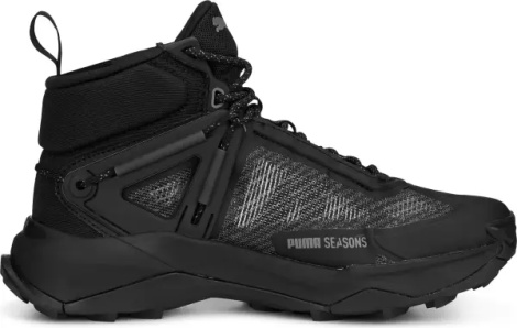 Ботинки для хайкинга женские Puma EXPLORE NITRO MID GORE-TEX черно-темно-серые 377861-01
