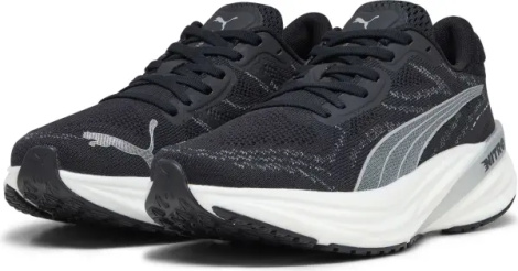 Кроссовки беговые женские Puma MAGNIFY NITRO 2 черно-серые 377540-01