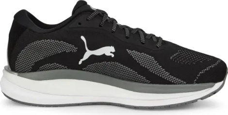 Кроссовки беговые Puma MAGNIFY NITRO KNIT черно-серые 376907-01