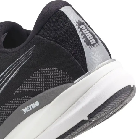 Кроссовки беговые Puma MAGNIFY NITRO KNIT черно-серые 376907-01