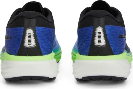 Кроссовки беговые женские Puma DEVIATE NITRO 2 сине-салатовые 376855-10