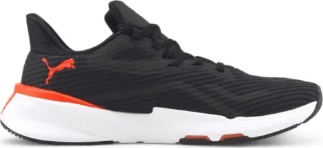 Кроссовки для тренировок Puma PWRFRAME черно-оранжевые 376049-02