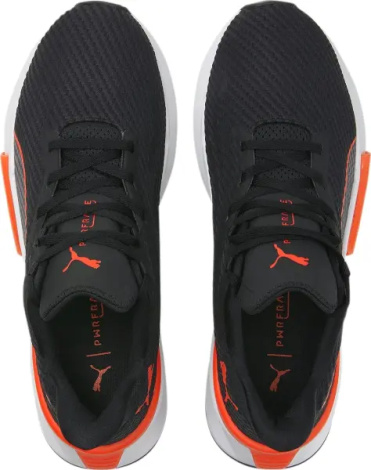 Кроссовки для тренировок Puma PWRFRAME черно-оранжевые 376049-02