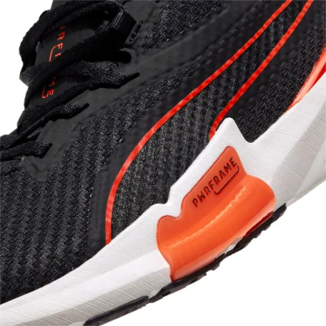 Кроссовки для тренировок Puma PWRFRAME черно-оранжевые 376049-02