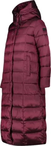 Куртка женская CMP COAT FIX HOOD темно-розовая 32K3136-C913
