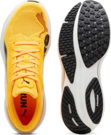 Кроссовки беговые Puma MAGNIFY NITRO 2 светло-оранжево-черные 310481-01