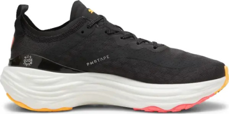 Кроссовки беговые женские Puma FOREVERRUN NITRO черно-оранжево-красные 309704-01