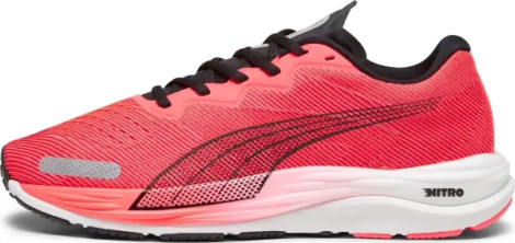 Кроссовки беговые Puma VELOCITY NITRO 2 кораллово-черные 195337-16