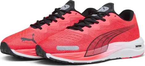 Кроссовки беговые Puma VELOCITY NITRO 2 кораллово-черные 195337-16