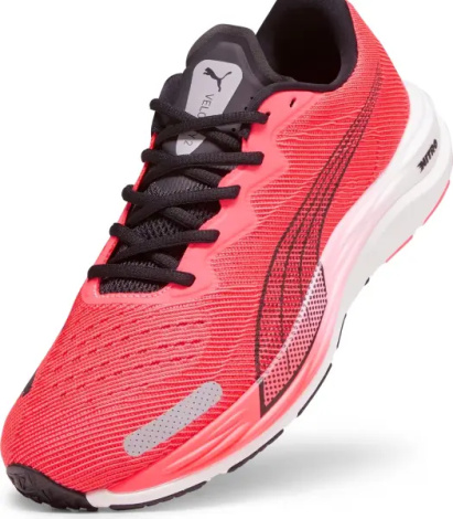 Кроссовки беговые Puma VELOCITY NITRO 2 кораллово-черные 195337-16