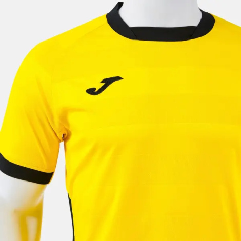 Футболка Joma TOLETUM VII желто-черная 105021.901