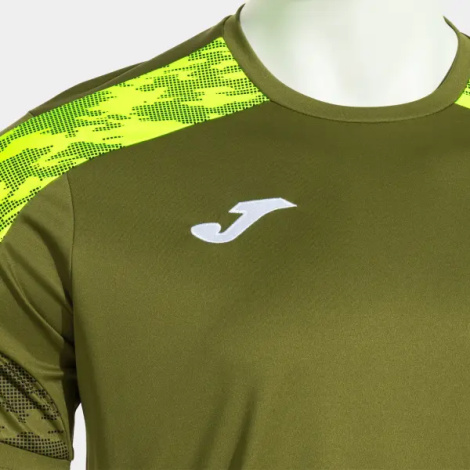 Футболка Joma CHAMPION VIII оливково-лимонная 104263.474
